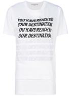 Stella Mccartney You Have Reached Your Destination T-shirt - White