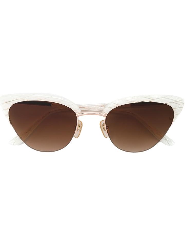 Sunday Somewhere Pixie Sunglasses - White