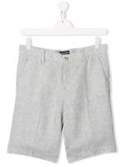 Emporio Armani Kids Smart Shorts - Grey