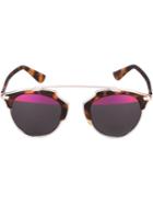 Dior Eyewear 'dior So Real' Sunglasses, Women's, Brown, Acetate/metal (other)
