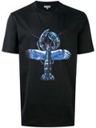 Lanvin - Printed Lobster T-shirt - Men - Cotton - Xs, Black, Cotton