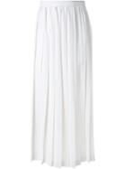 Cityshop Pleated Skirt, Women's, Size: S, White, Polyester/cupro