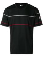Z Zegna Techmerino Striped T-shirt - Black