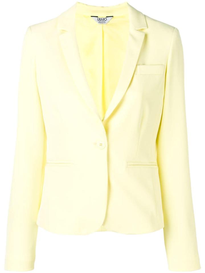Liu Jo Single Button Blazer - Yellow