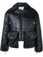 A-cold-wall* Cropped Puffer Jacket - Black