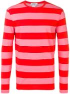 A.p.c. X Kid Cudi Striped Sweater - Red