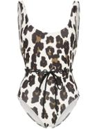 Solid & Striped Anne-marie Leopard Print Swimsuit