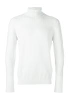 Eleventy Roll Neck Ribbed Sweater