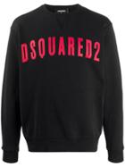 Dsquared2 Printed Logo Sweater - Black