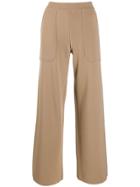 Mrz High-waisted Flared Trousers - Neutrals