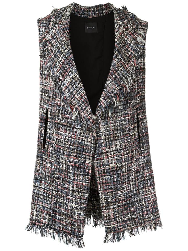 Olympiah Tweed Vest - Multicolour