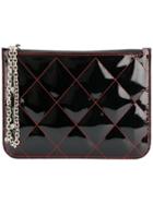 Alexander Mcqueen Top Zip Pouch - Black