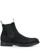 Officine Creative Side Panel Boots - Black