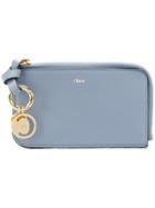 Chloé C Pendant Card Holder - Blue