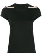 Rick Owens Epaulette T-shirt - Black