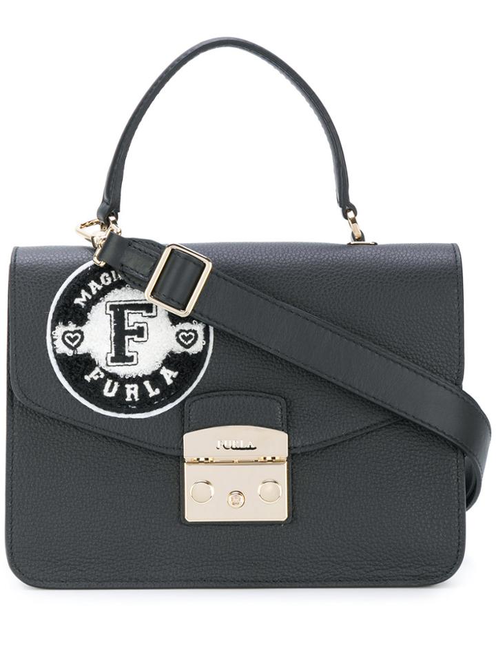 Furla Metropolis Post Tote Bag - Black