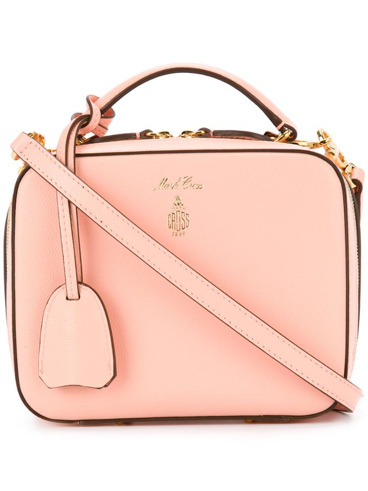 Mark Cross Baby Laura Satchel - Pink & Purple