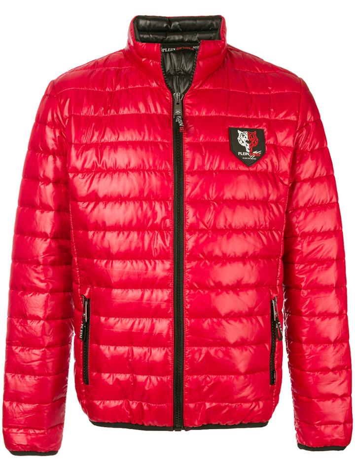 Plein Sport Padded Jacket - Red