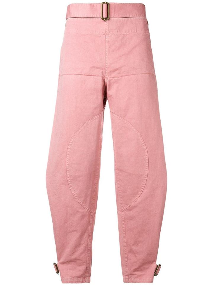 Jw Anderson Belted Army Trousers - Pink