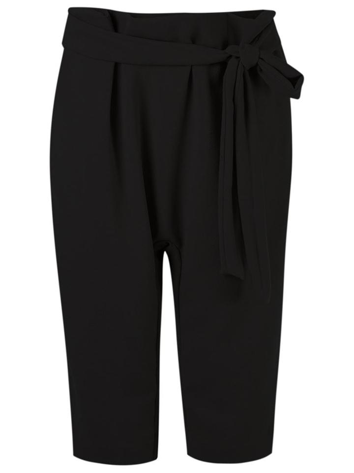 Fernanda Yamamoto Wool Belted Bermuda Short