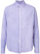 The Elder Statesman - Classic Shirt - Men - Cotton - L, Pink/purple, Cotton