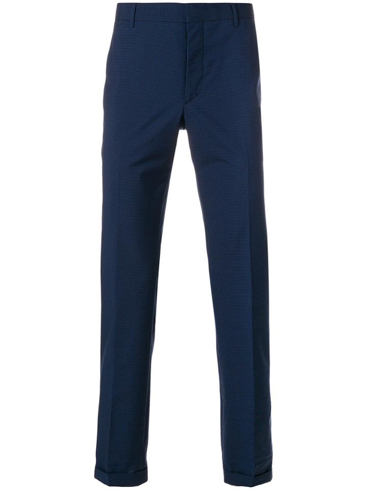 Prada Slim Fit Trousers - Blue