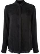 Rta 'celeste' Star Print Shirt, Women's, Size: Large, Black, Silk