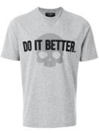 Hydrogen Do It Better T-shirt - Grey