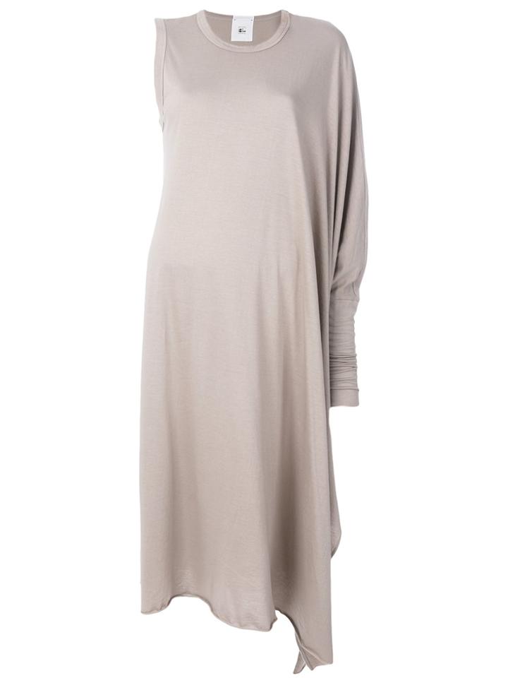 Lost & Found Rooms One-sleeved Dress - Nude & Neutrals