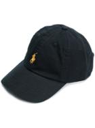 Polo Ralph Lauren - Logo Embroidered Cap - Men - Cotton - One Size, Black, Cotton