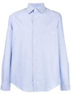 Golden Goose Deluxe Brand Classic Curved Hem Shirt - Blue