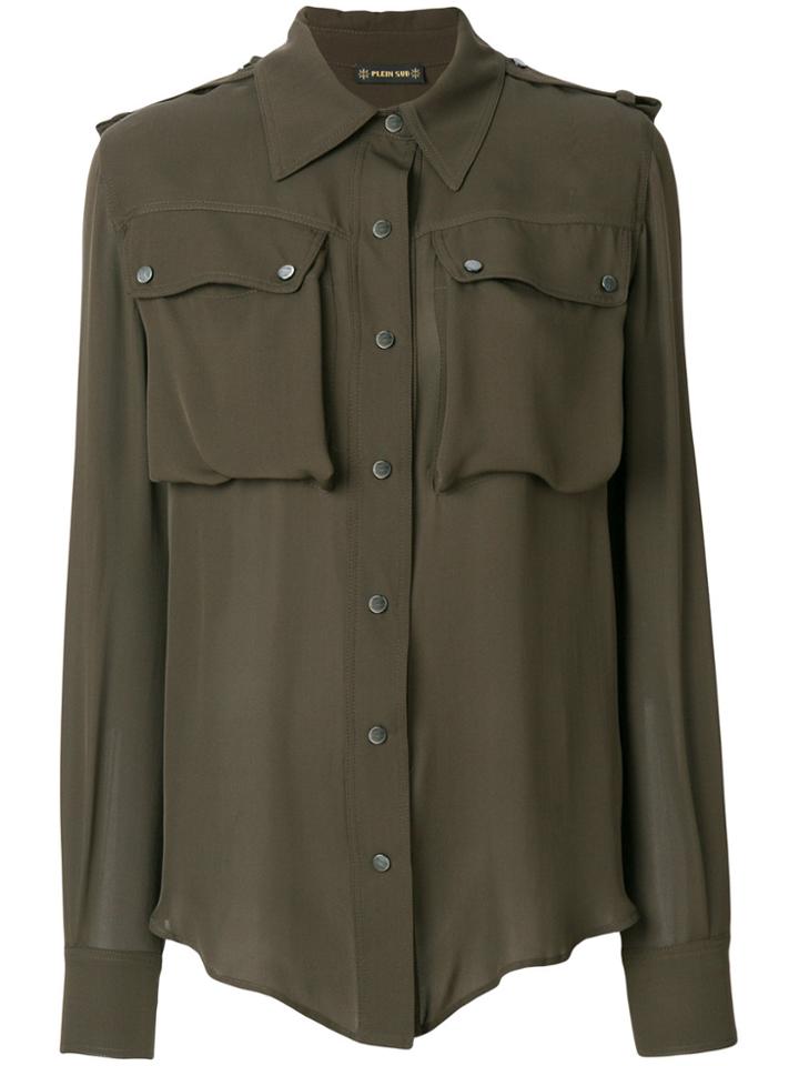 Plein Sud Military Shirt - Green
