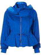 Givenchy Peplum Hem Jacket - Blue