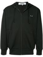Comme Des Garçons Play Big Heart Logo Hoodie - Black