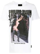 Philipp Plein Angel Studded Logo T-shirt - White