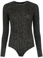 Andrea Marques Long Sleeved Bodysuit - Green