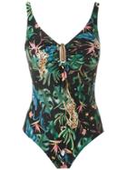 Lygia & Nanny Mirassol Printed One-piece - Black