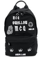 Mcq Alexander Mcqueen Graphic Print Backpack - Black