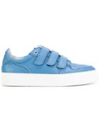 Ami Alexandre Mattiussi Touch Fastening Sneakers - Blue