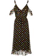 Nk Polka Dot Dress - Black