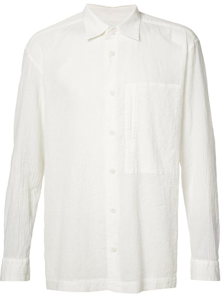 Issey Miyake - Loose-fit Shirt - Men - Cotton - 3, White, Cotton
