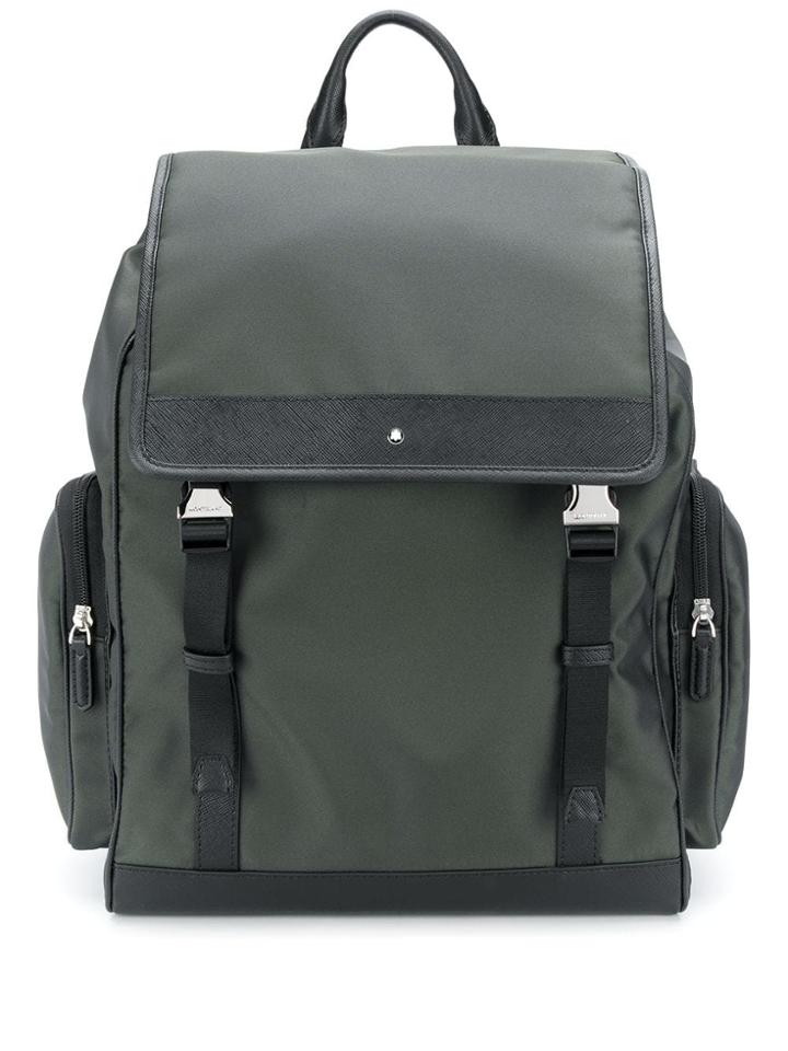 Montblanc Two-tone Medium Backpack - Green
