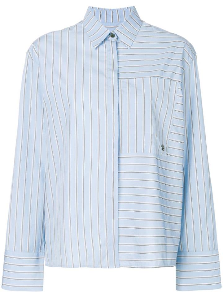 Études Away Striped Shirt - Blue