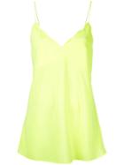 Acler Aviel Scalloped Cami Top - Yellow