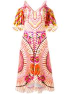 Temperley London Floral Print Dress, Women's, Size: 8, Silk/spandex/elastane