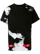 Off-white Painted Print T-shirt