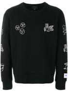 Xander Zhou Printed Sweatshirt - Black