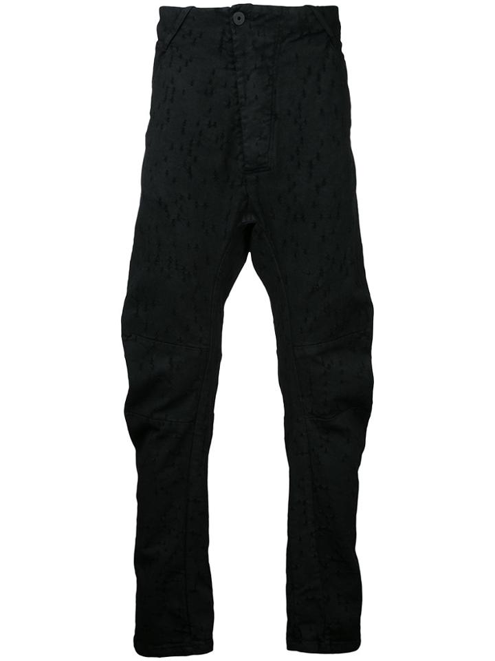 11 By Boris Bidjan Saberi Metric Laser Trousers - Black