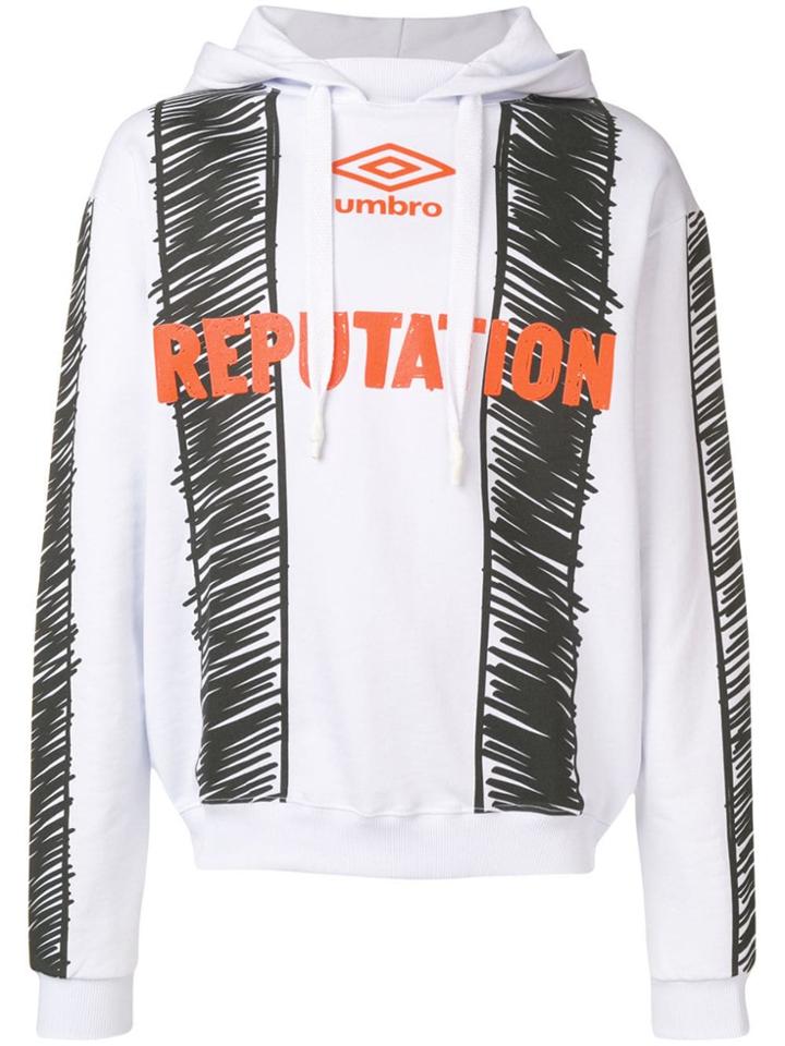 Omc Reputation Print Hoodie - White