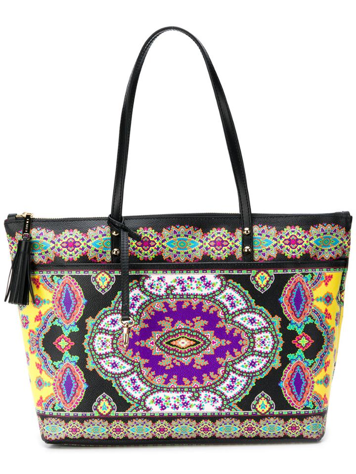 Etro Paisley Tote - Black